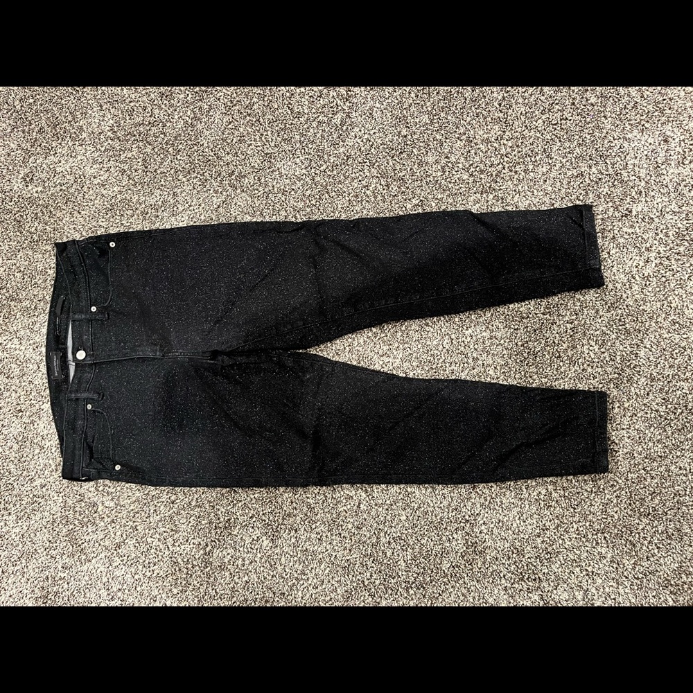 Black Sparkly Banana Republic Jeans